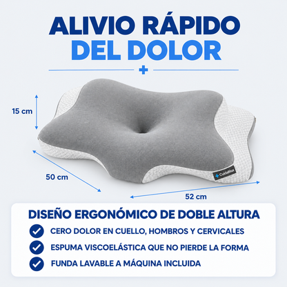 Almohada cervical viscoelástica de Cuidamax™️
